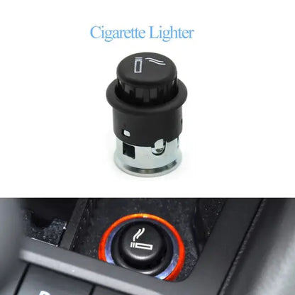 Car Craft Compatible With Volkswagen Golf Polo Tiguan Santana Touran Magotan Passat 2009-2022 Bora Tharu C-trak Cc Sagitar Jetta Rapid Superb Cigarette Cigar Lighter 1jd919307