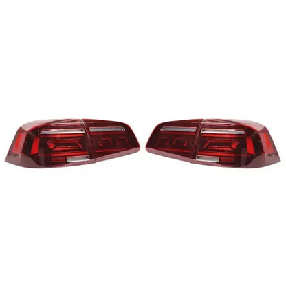 Car Craft Compatible With Volkswagen Vw Passat Magotan B7 2011-2015 Car Upgraded Led Rear Lamp Taillight Tail Light Red