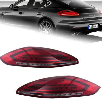 Car LED Rear Lamps for Porsche Panamera Taillights 970.1 2010-2013 Start-Up Dynamic Lights Turn Signal