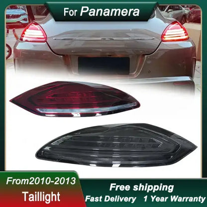 Car LED Rear Lamps for Porsche Panamera Taillights 970.1 2010-2013 Start-Up Dynamic Lights Turn Signal