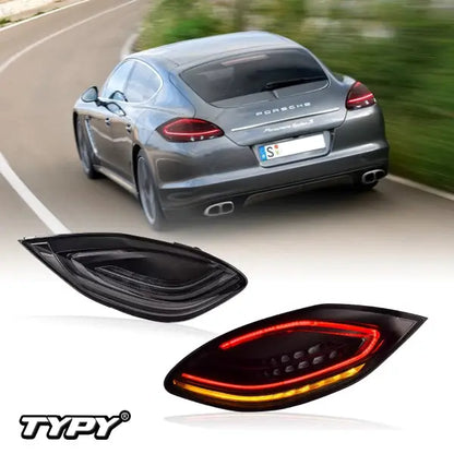 Car LED Rear Lamps for Porsche Panamera Taillights 970.1 2010-2013 Start-Up Dynamic Lights Turn Signal