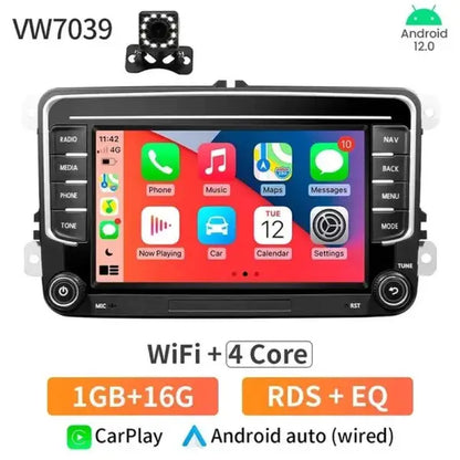 Car Radio 7" GPS for VW / Volkswagen Skoda Octavia Golf 5 6 Touran Passat B6 Polo Jetta 2Din Touch Screen Android Radio Player