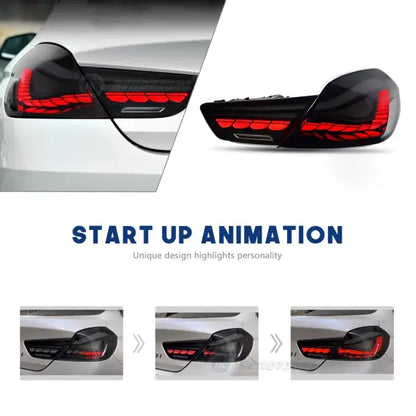 Car Rear Lamps Assembly F06 F12 F13 DRL Start up Animation 2013-2017 LED Tail Lights for EMW 6 Series