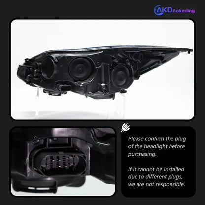 Car Styling Headlights for Ford Focus LED Headlight Projector Lens 2012-2014 Focus 3 DRL Head Lamp Automotive