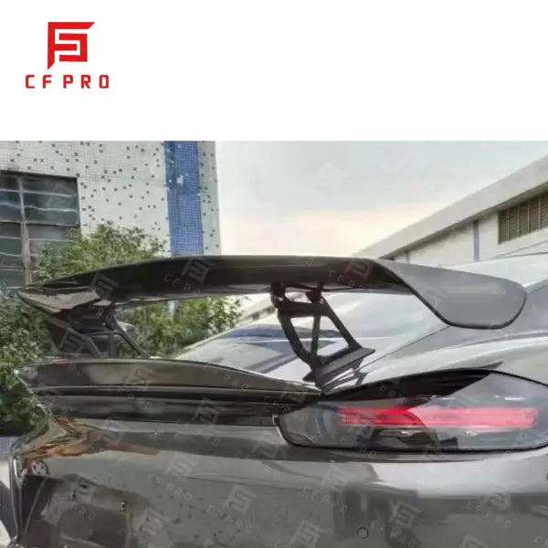 Carbon Fiber Rear Spoiler Tail Wings for Porsche Cayman 718 981 987 GT Style Car External Decoration Rear Trunk Wing