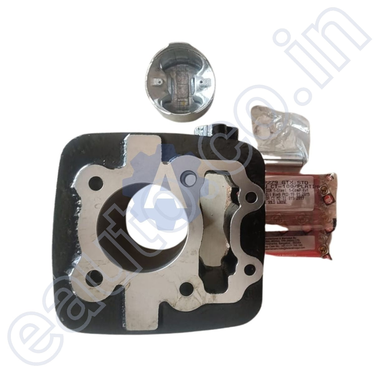 Genuine Engine Block Kit for Bajaj CT 100 | Boxer CT | (Bore Piston or Cylinder Piston)