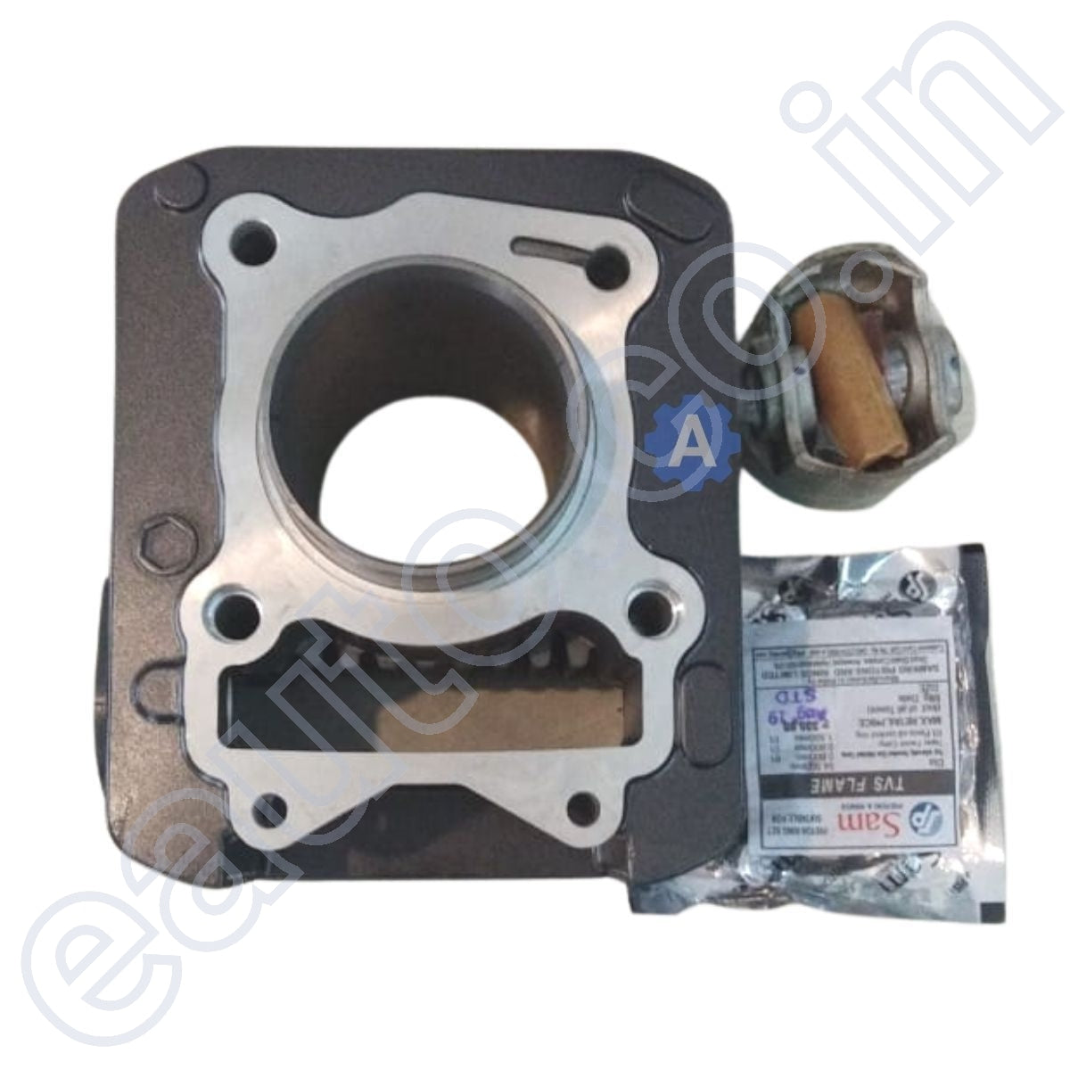 Genuine Engine Block Kit for TVS Flame (Bore Piston or Cylinder Piston)