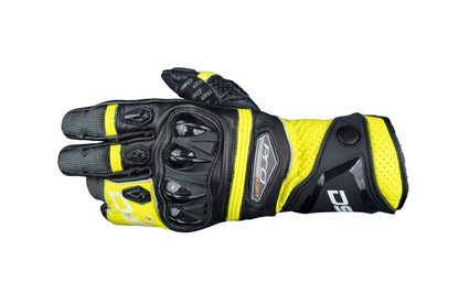 DSG PRO GP GLOVE BLACK YELLOW FLUO