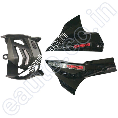 Engine Guard & Lower Guard for TVS Apache RTR 160 New Model | RTR 180 New Model | Black