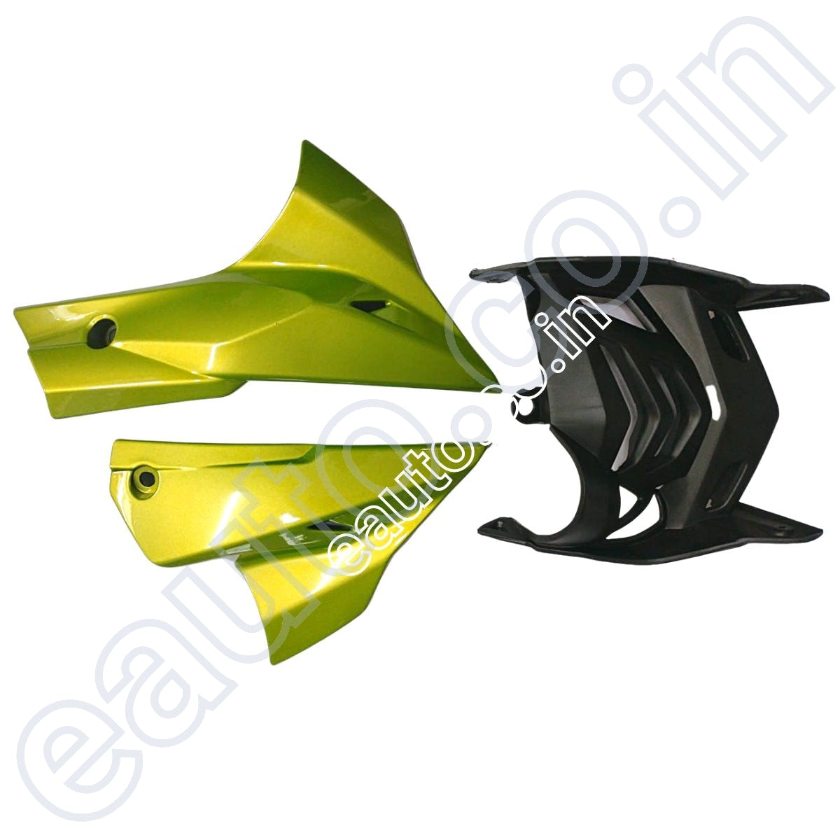 Engine Guard & Lower Guard  for TVS Apache RTR 160 New Model | RTR 180 New Model | Green