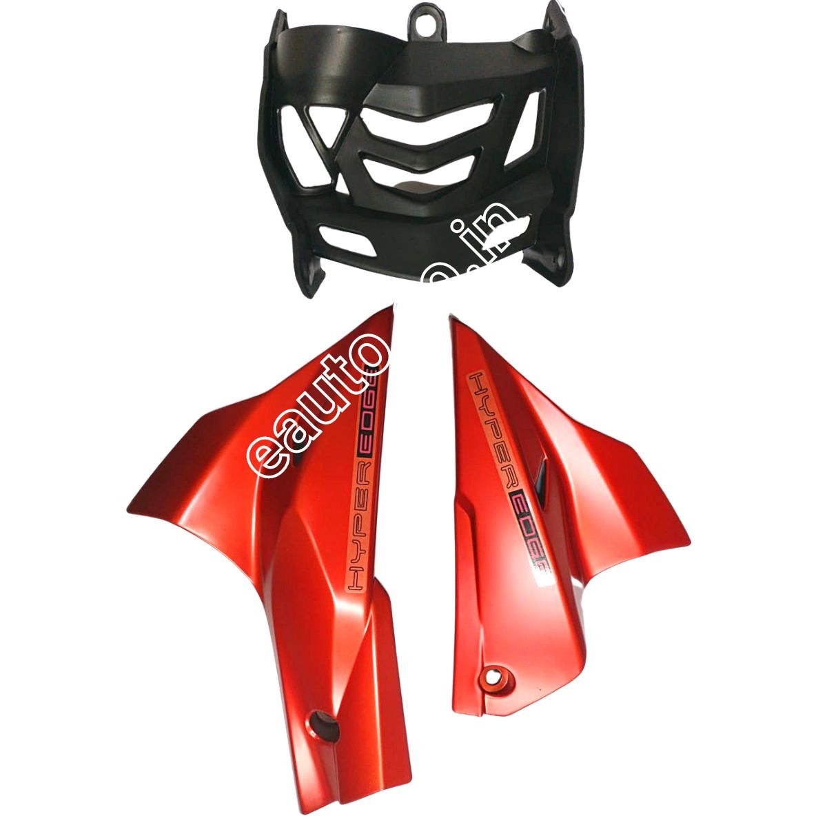 Engine Guard & Lower Guard  for TVS Apache RTR 160 New Model | RTR 180 New Model | Matt Red