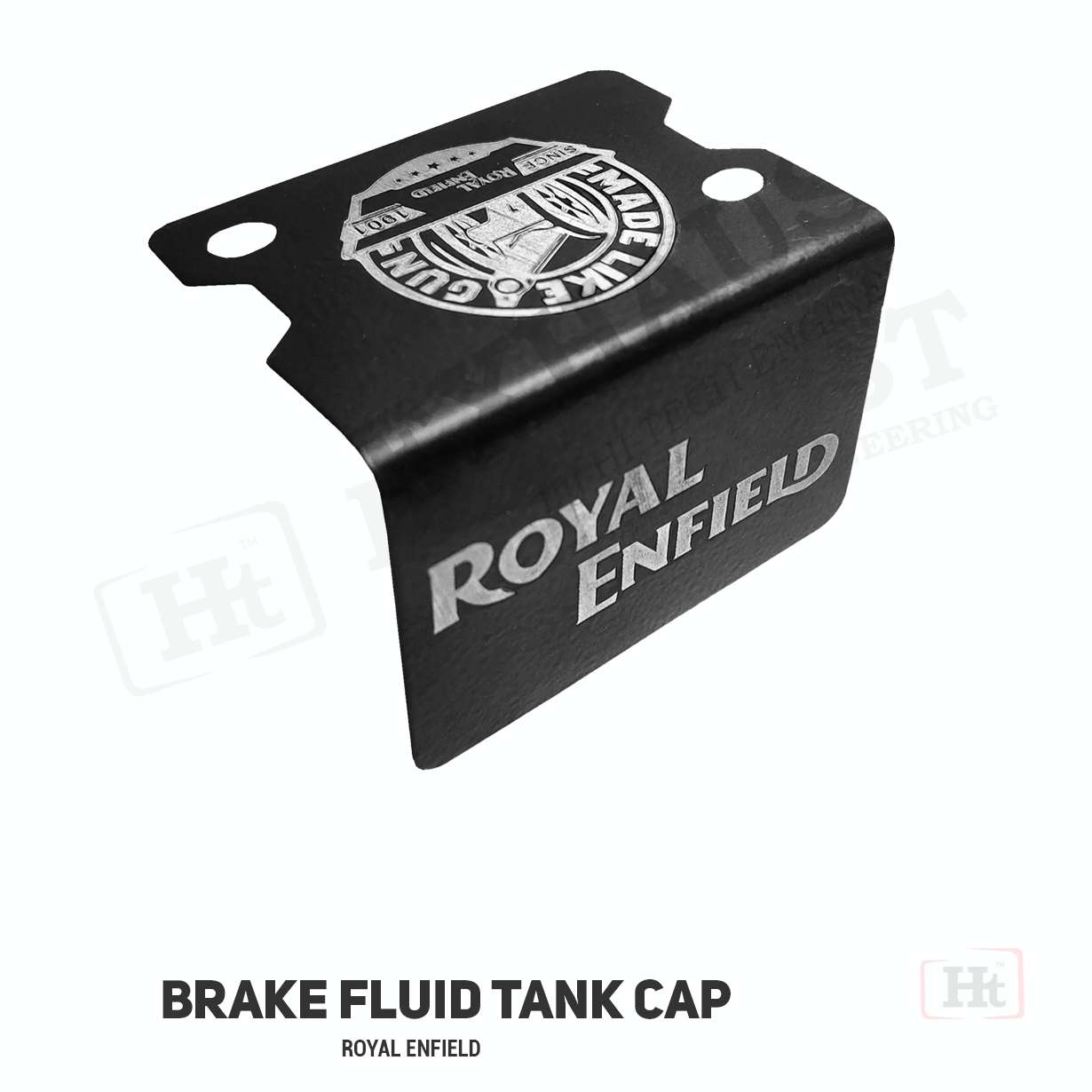 MADE LIKE A GUN front disc brake tank CAP Stainless steel Black matt – FTC 033