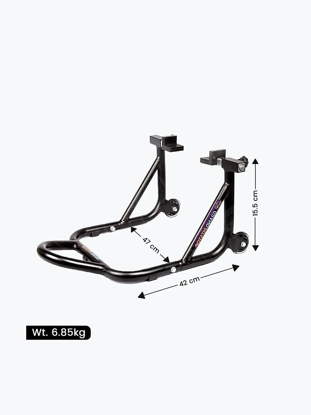 Grand Dismantable Paddock Stand Black