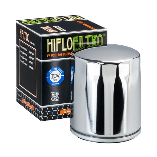 Harley Davidson Iron 883 oil filter Chrome Hiflo (HF 170 C)