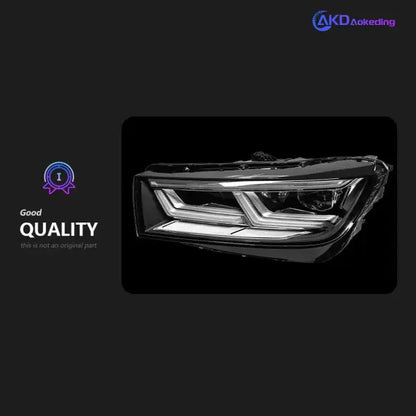 Head Lamp for Audi Q5 Headlights 2018-2020 Q5 DRL H7 LED Bi Xenon Bulb Assembly Upgrade Dynamic Signal