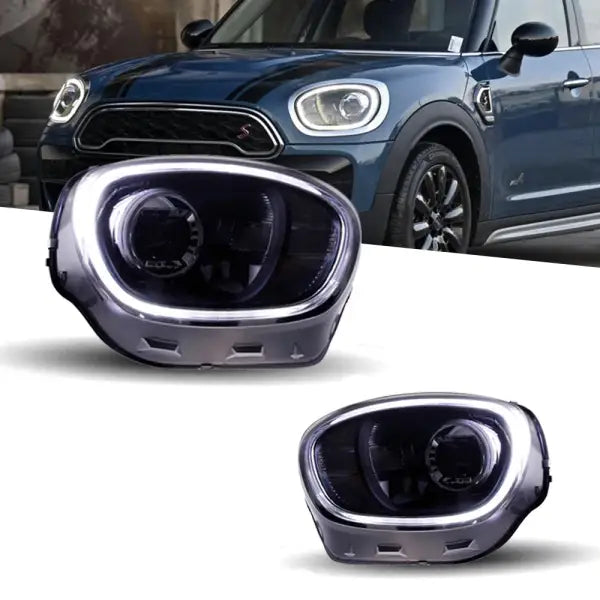 Headlight for MINI Countryman F60 LED Headlights 2017 2018 2019 Head Lamp Car Styling DRL Signal Projector Lens