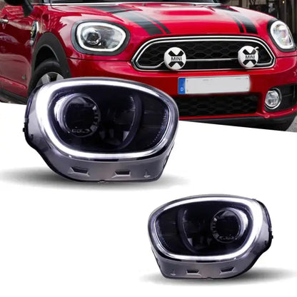 Headlight for MINI Countryman F60 LED Headlights 2017 2018 2019 Head Lamp Car Styling DRL Signal Projector Lens