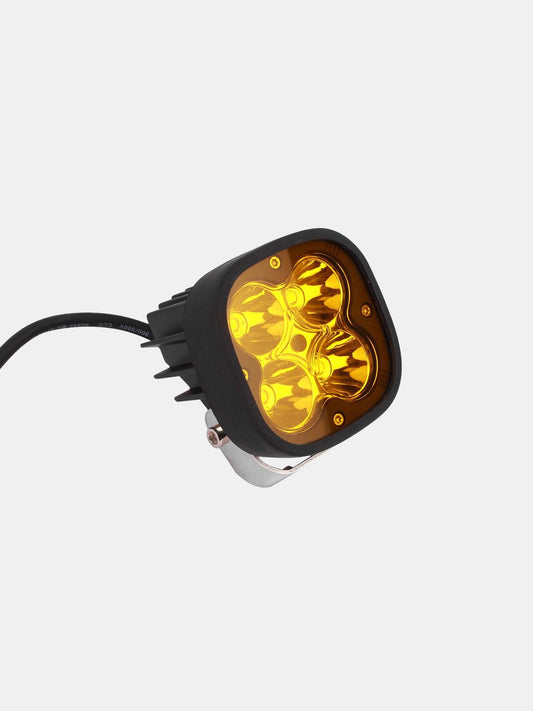 HJG 4 LED White With Yellow Cap