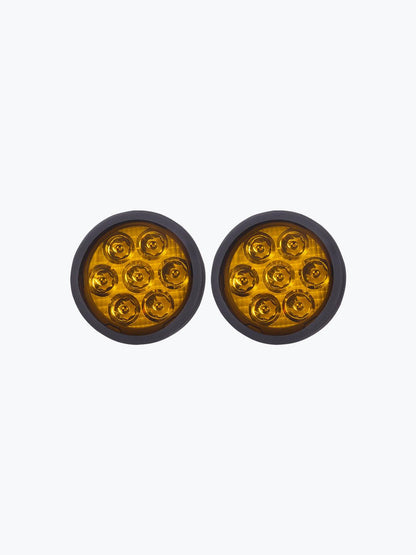 HJG 7 LED Round Fog Light Dimmerstat 70W Premium