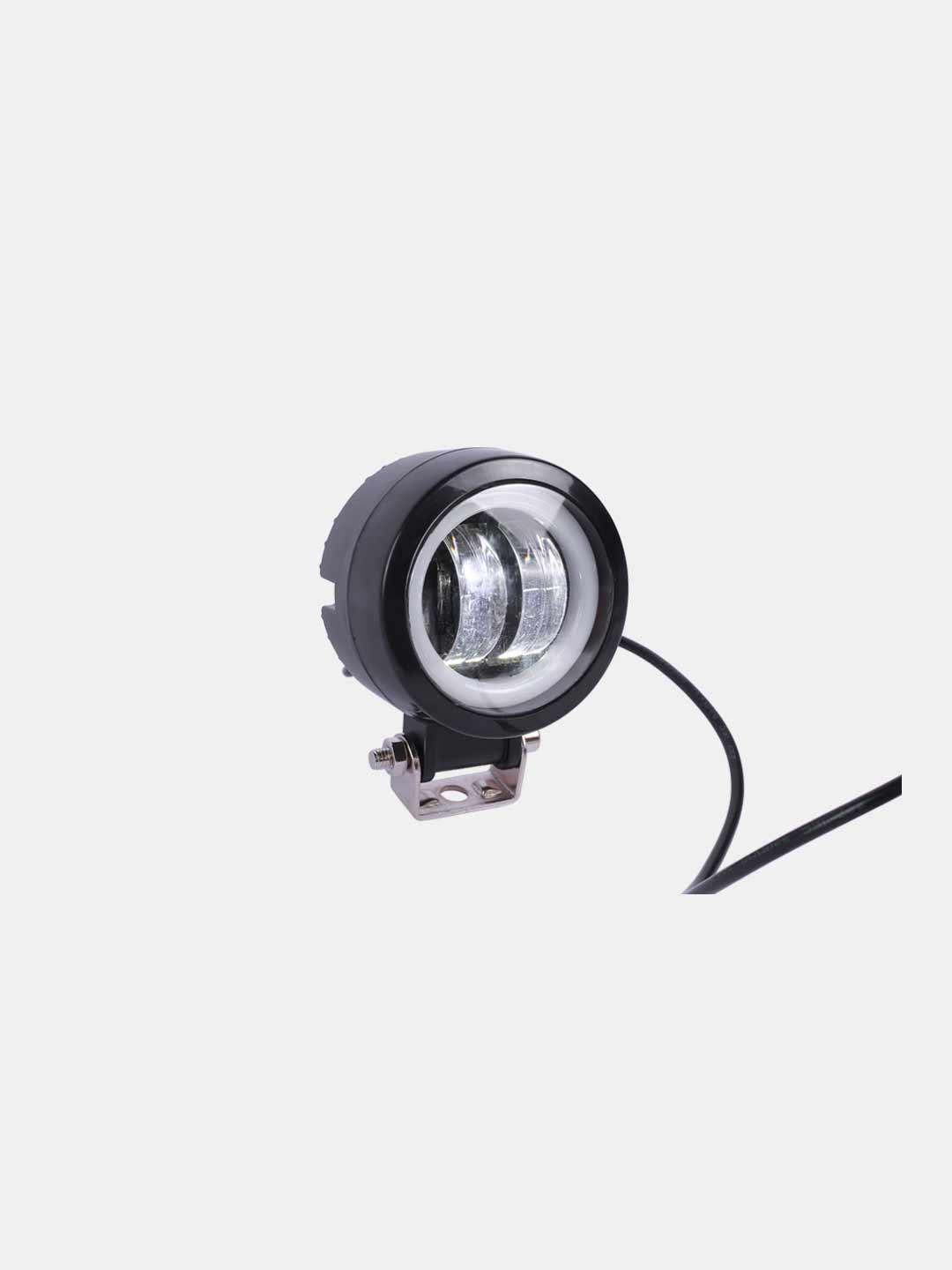 HJG Harley Round Fog Light With Ring