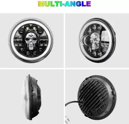 HJG SKULL LED HEADLIGHT (7 INCH)