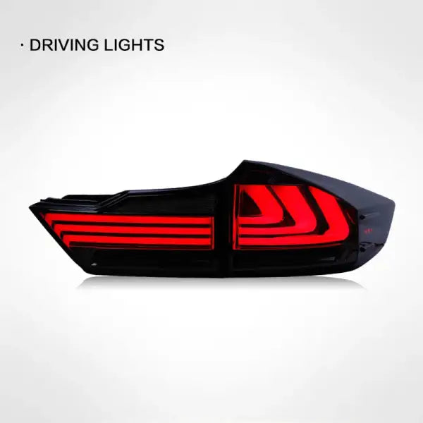 For Honda City 2014-2020 Car Animation LED Trailer Lights Tail Lamp Rear DRL Signal Automotive Plug and Play