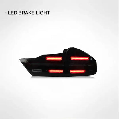 For Honda City 2015-2021 Car Animation LED Trailer Lights Tail Lamp Rear DRL Signal Automotive Plug and Play