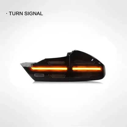 For Honda City 2015-2021 Car Animation LED Trailer Lights Tail Lamp Rear DRL Signal Automotive Plug and Play