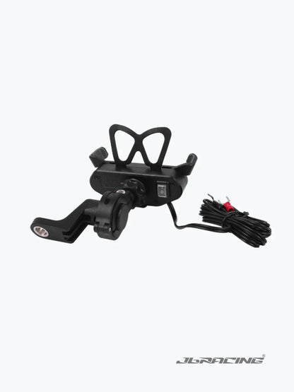 JB Racing M10 Mobile Holder With USB Charger