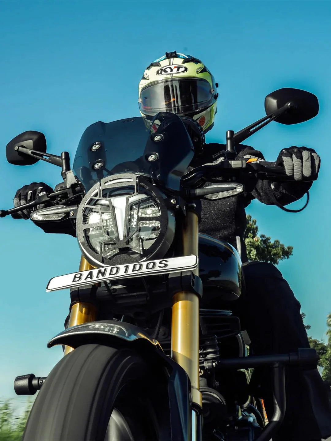 JB TVS Ronin Headlight Grill