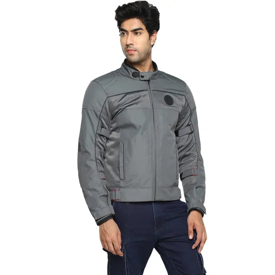 EXPLORER V3 JACKET-GREY - SHELL WITH ARMOR (LARGE)