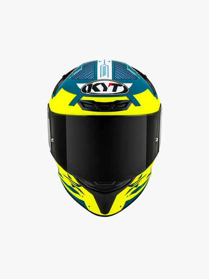 KYT TT COURSE FUSELAGE MATT YELLOW