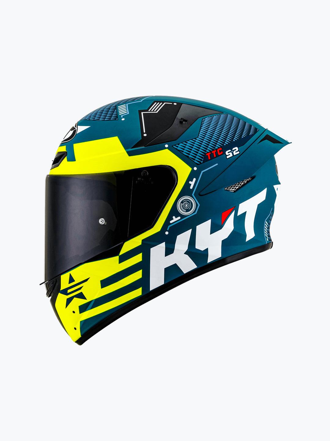 KYT TT COURSE FUSELAGE MATT YELLOW