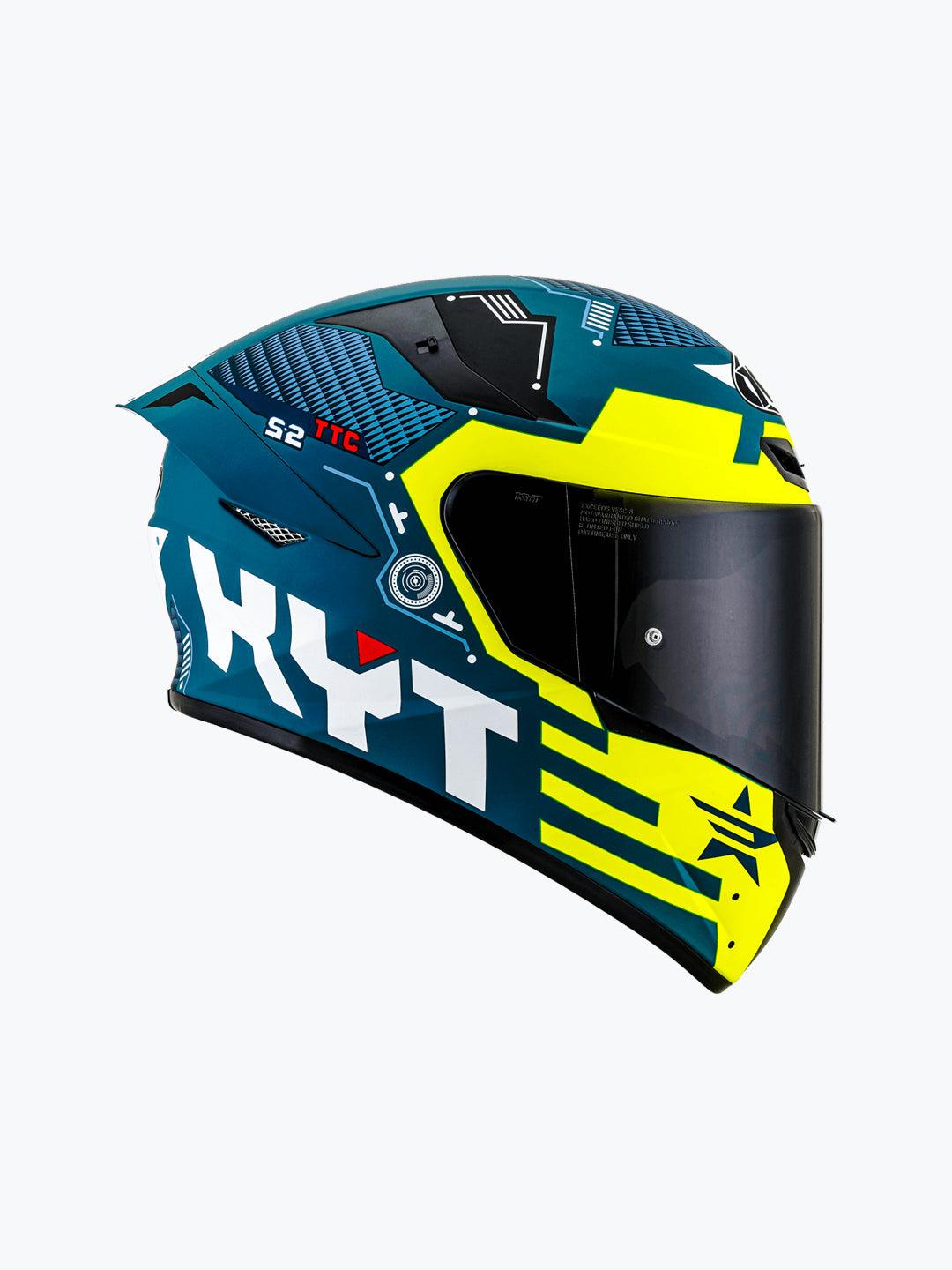 KYT TT COURSE FUSELAGE MATT YELLOW