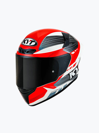 KYT TT COURSE GEAR BLACK RED