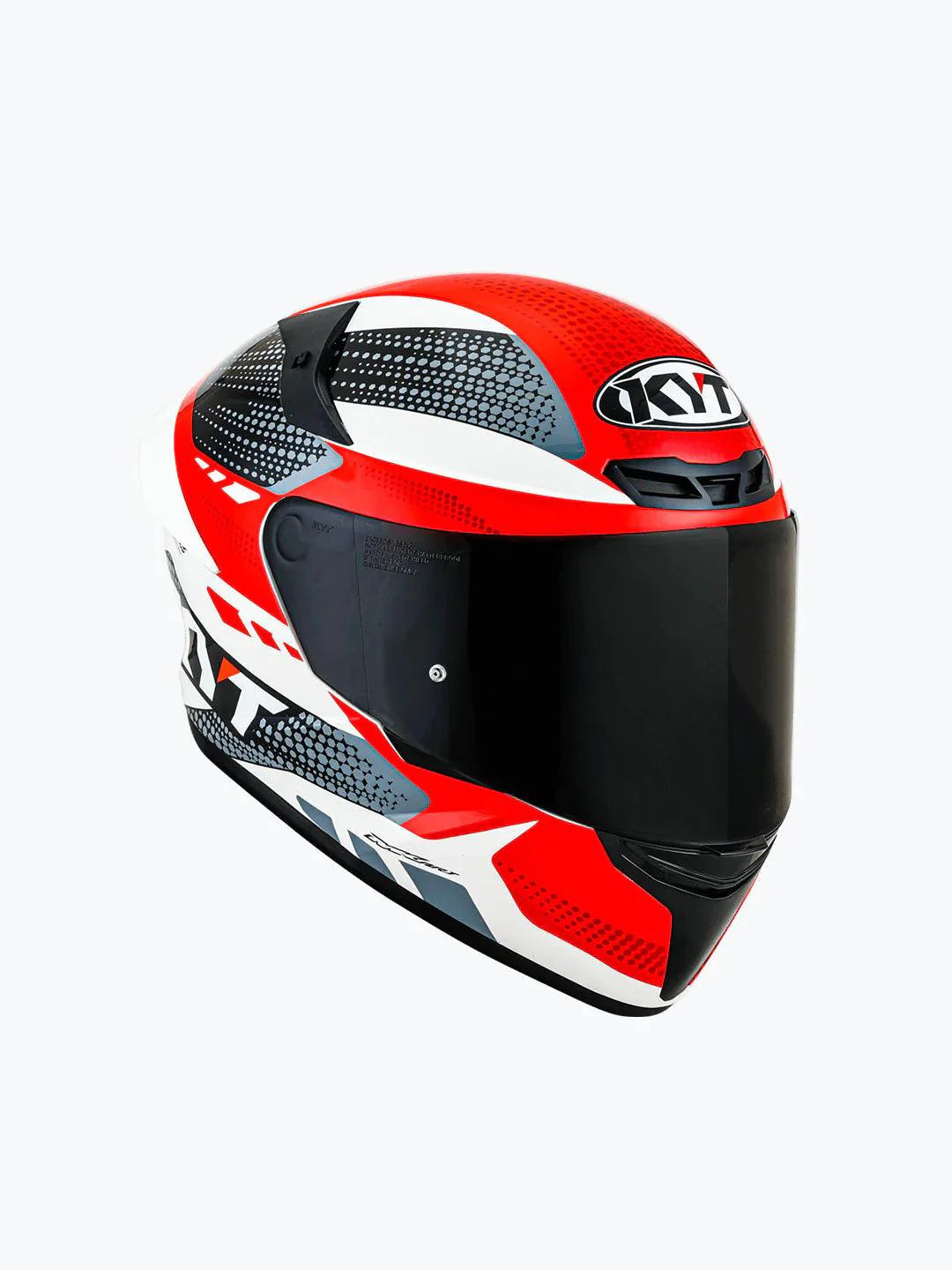 KYT TT COURSE GEAR BLACK RED