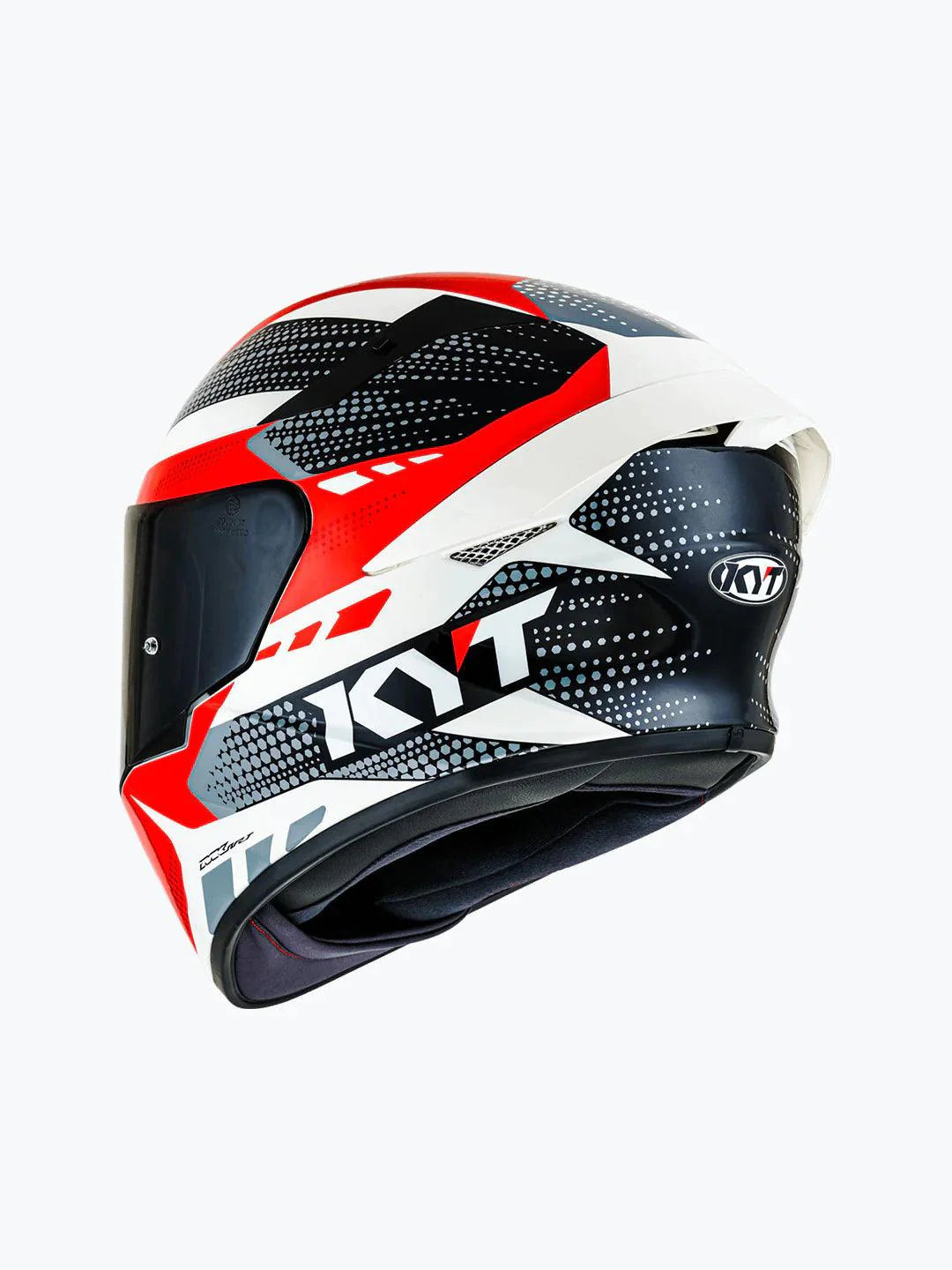 KYT TT COURSE GEAR BLACK RED