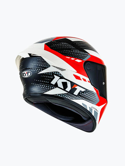 KYT TT COURSE GEAR BLACK RED