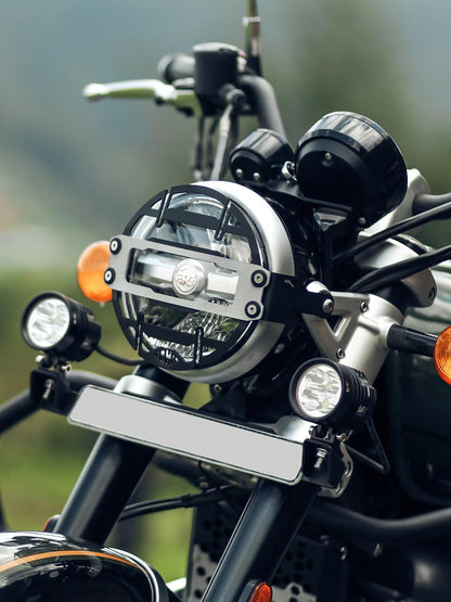 LCB Super Meteor 650 Cosmic Headlight Grill