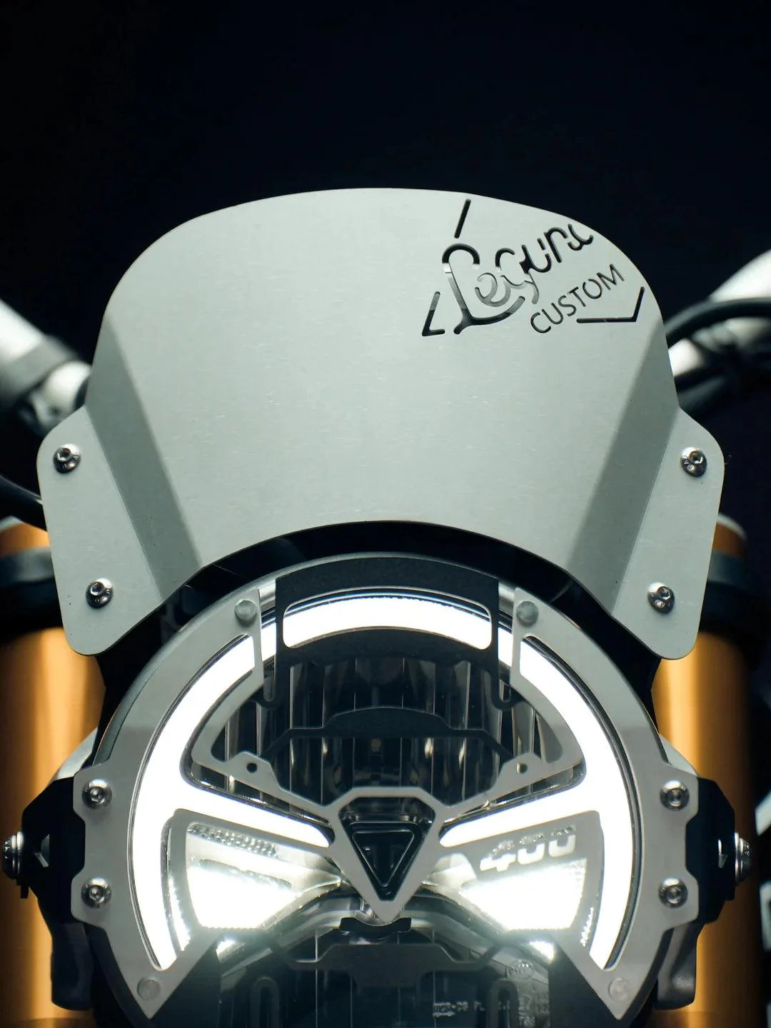 LCB Triumph Speed 400 Zephyr Aluminium  Visor