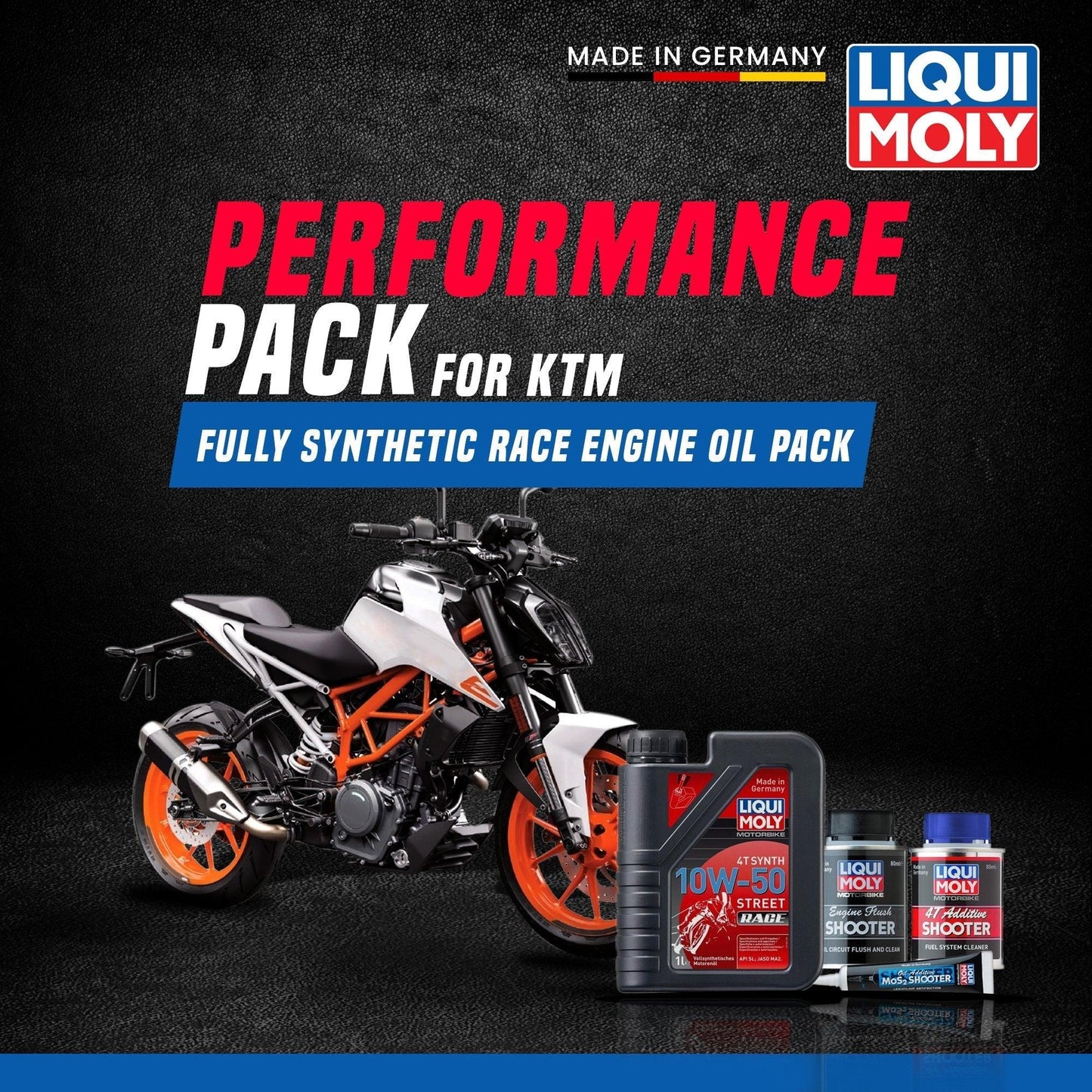 Liqui Moly KTM 250 engine oil Performance pack