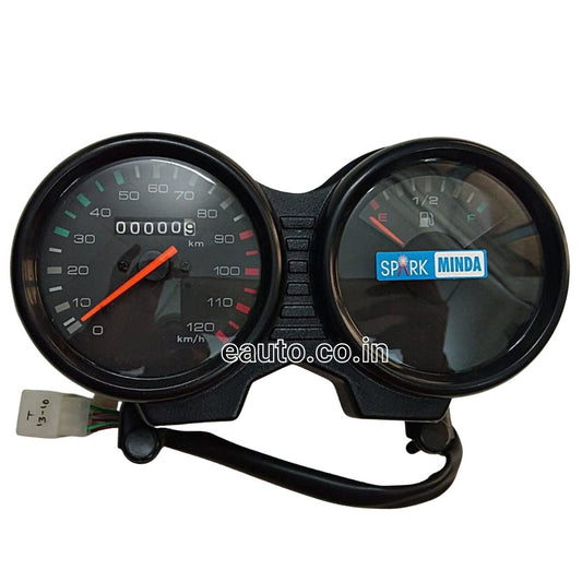 MINDA Analog Speedometer Assembly for Bajaj CT 100 | With Fuel Gauge