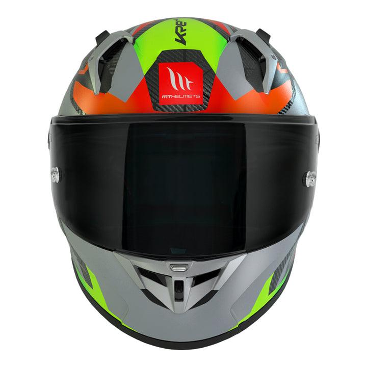 MT Helmets KRE plus carbon projectile gloss grey