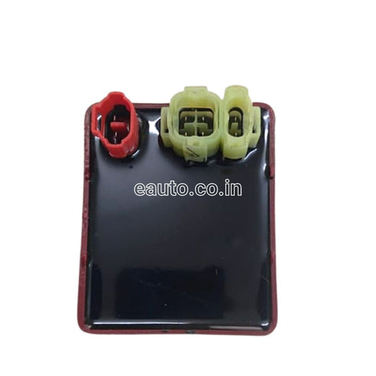 Eauto CDI for Bajaj Discover 150 | Auto Choke | 4+2+2 Pin | Part No:JE351205 | Red Colour