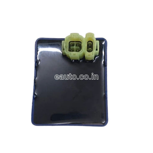 Eauto CDI for Bajaj Platina 100 | DC COMFOTEC | 6+4 Pin | Part No:PF351220 | Blue Colour