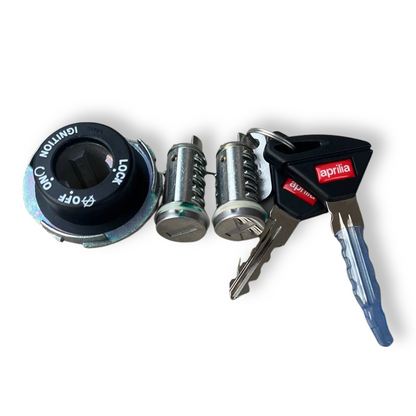 Aprilia lock set with lock body  (set of 4) compatible for SR/Strom 125/150/160