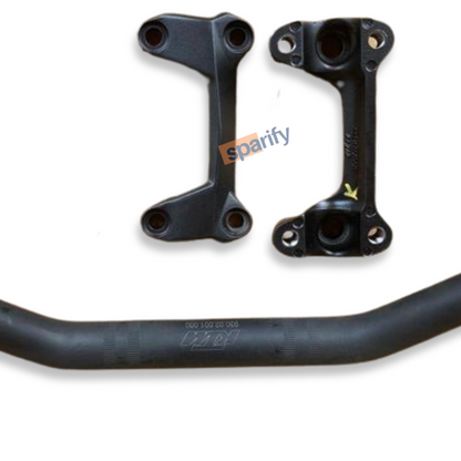 Ktm duke handlebar with handlebar holder ( BLACK) - COMBO