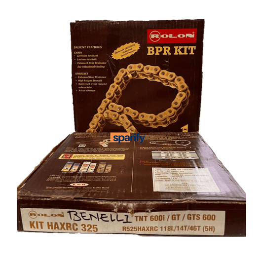 BENELLI TNT600I/GT/GTS 600 ROLON BRASS CHAIN SPROCKET KIT