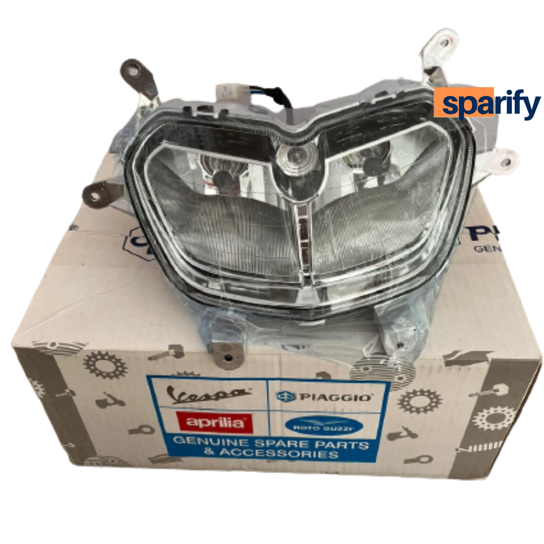 Aprilia headlight double chamber | Piaggio