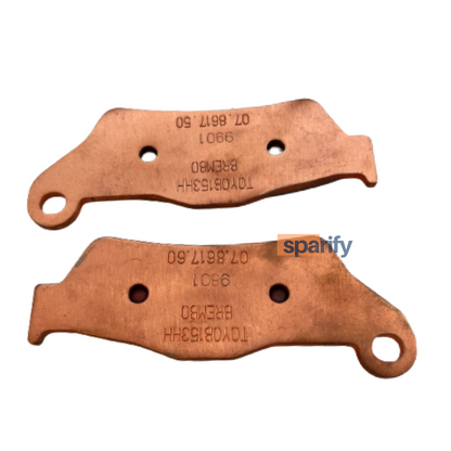 Pulsar NS 200 front brake pads brembo (sintered) | BAJAJ